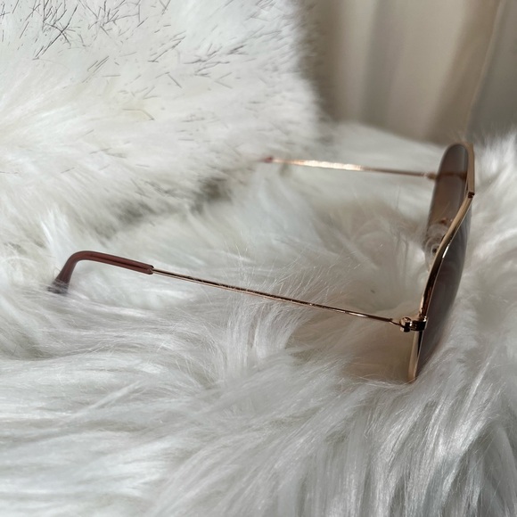 Stylish Brown Aviator Sunglasses - Picture 5 of 7